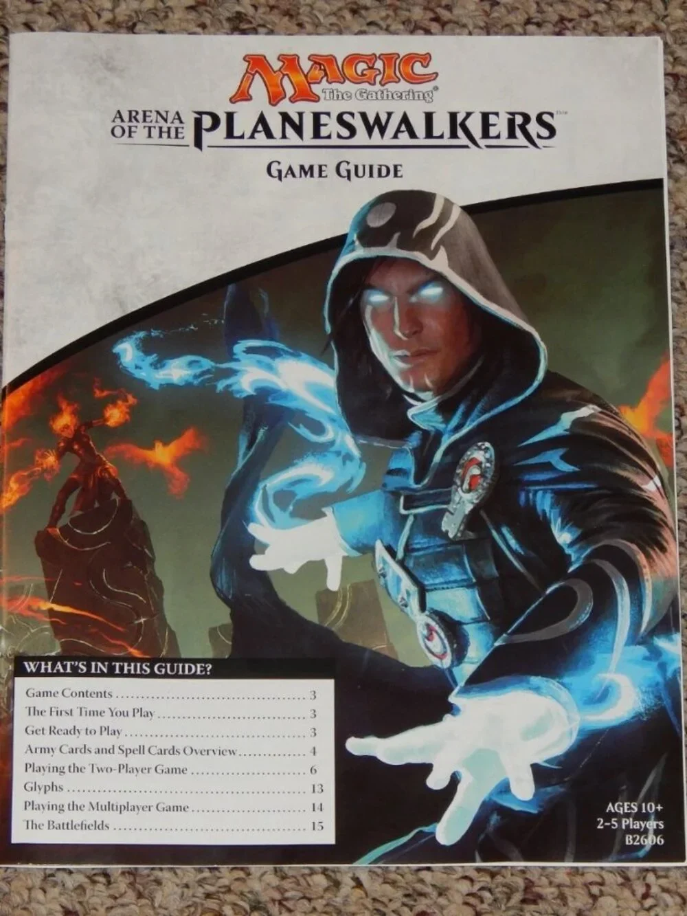 Magic the Gathering Arena of the Planeswalkers Game Guide Booklet REPLACEMENT